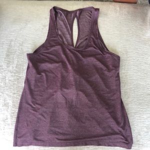 Lululemon racer back cut out